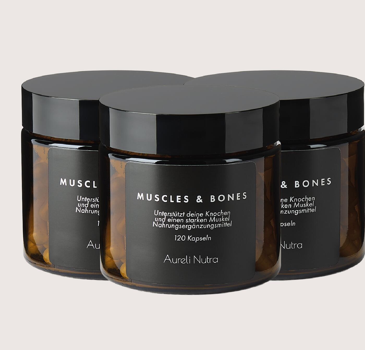 Aureli Nutra Muscles & Bones 3er Pack-1